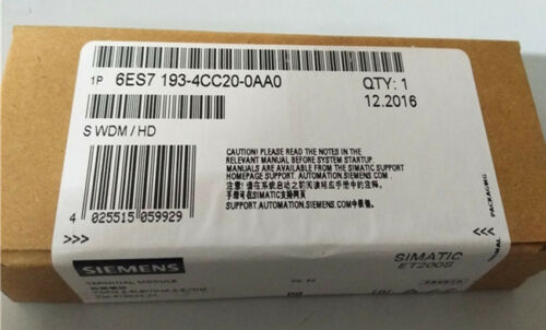 1PC new 6ES7193-4CC20-0AA0 Siemens module