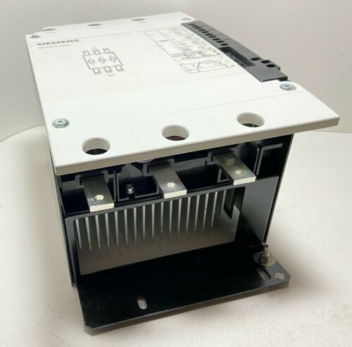 SIEMENS 3RW3452-0DC35 ,50HP SOLID-STATE MOTOR CONTROLLER, 35 A,30 KW AC 400-600V