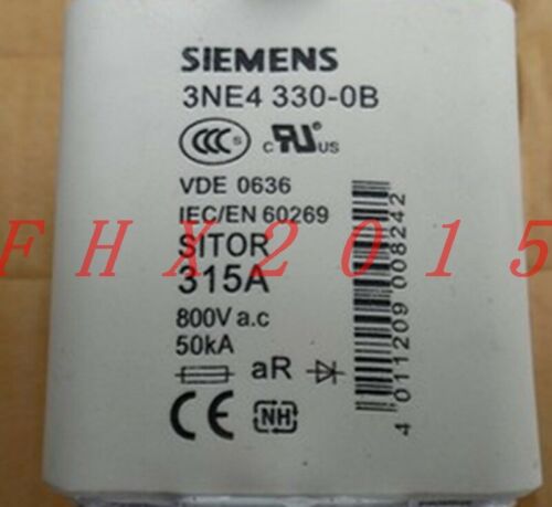 ONE NEW Siemens 3NE4330-0B 3NE4 330-0B 315A 800Vac aR