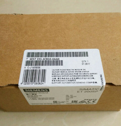 1 PC New Siemens 6ES7193-4CB10-0AA0 In Box *TT