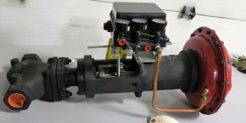LESLIE 1 ½â€?DDLO-2 CONTROL VALVE 316 TRIM WITH SIEMENS 760 POSITIONER NEW NO-BOX