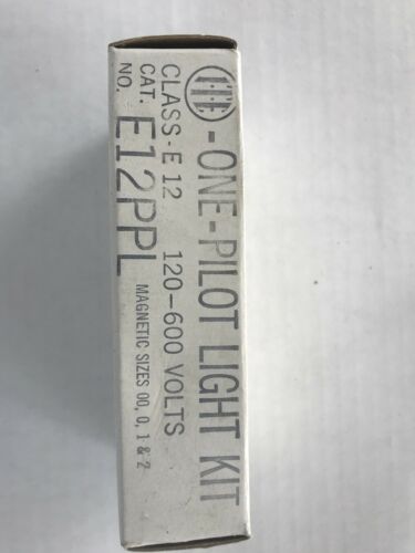ITE SIEMENS E12PPL Pilot Light Kit NEW old stock