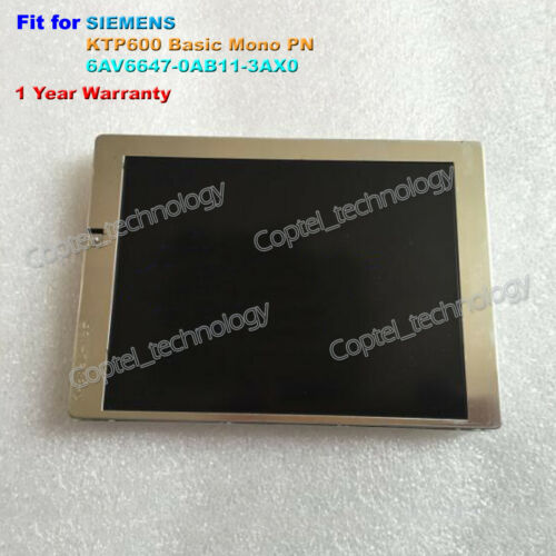 LCD Display for SIEMENS KTP600 Basic Mono PN 6AV6 647-0AB11-3AX0 Screen Display
