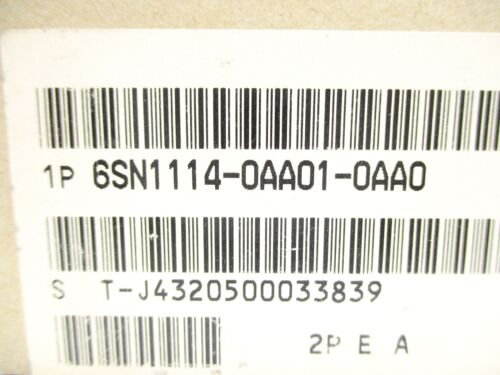 SIEMENS 6SN1114-0AA01-0AA0 NSFS