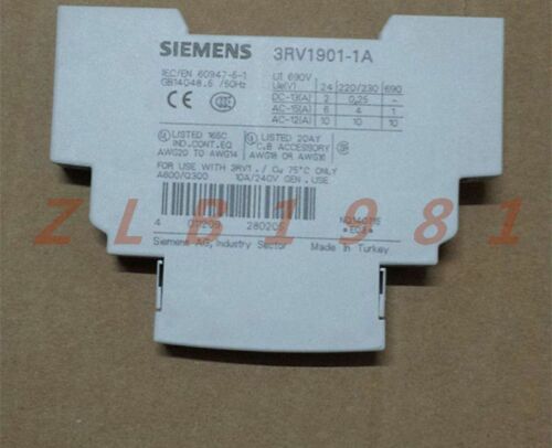 ONE NEW- Siemens 3RV1901-1A
