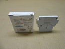 1 NIB SIEMENS 3RH1921-1KA20 3RH19211KA20 CONTROL RELAY 2NO 2NC 125VDC SCREW S00