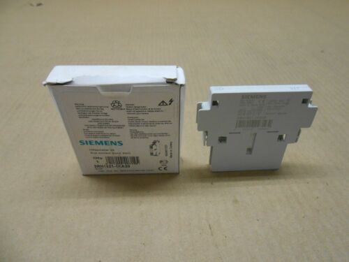 1 NIB SIEMENS 3RH1921-1KA20 3RH19211KA20 CONTROL RELAY 2NO 2NC 125VDC SCREW S00