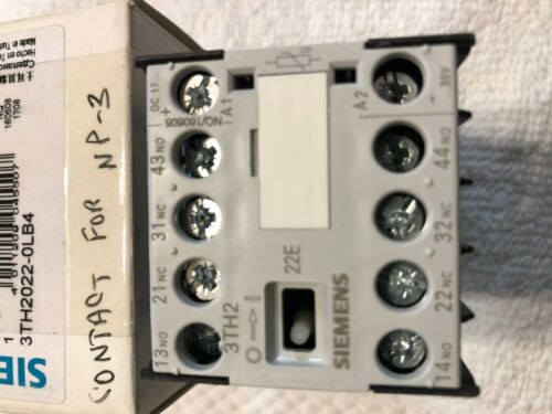 NEW IN BOX SIEMENS 3TH2022-0LB4 / 3TH20220LB4 (BRAND NEW)