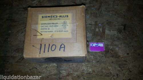 NIB SIEMENS ALLIS CHALMERS OLR0253