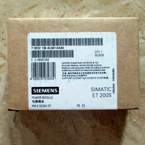 1PC Brand New Siemens Power Module 6ES7 138-4CA01-0AA0