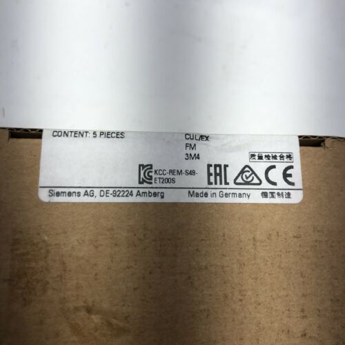 NEW SEALED 2015 6ES7 131-4BD01-0AB0 SIEMENS SIMATIC ET 200S DIGITAL INPUT MODULE