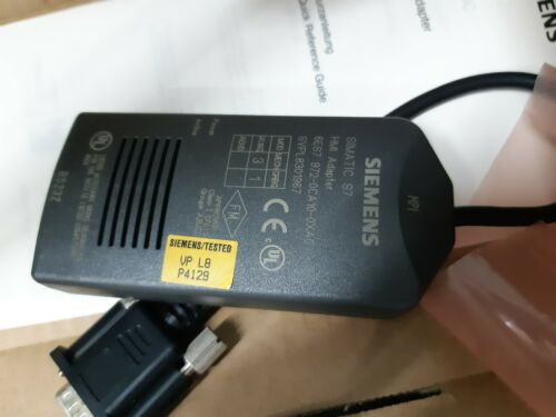 SIEMENS 6ES7972-0CA10-0XA0 6ES79720CA100XA0 ADAPTER HMI RS232/3964