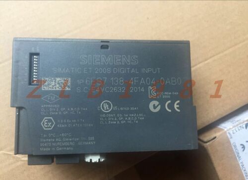 ONE NEW- Sealed Siemens 6ES7138-4FA04-0AB0