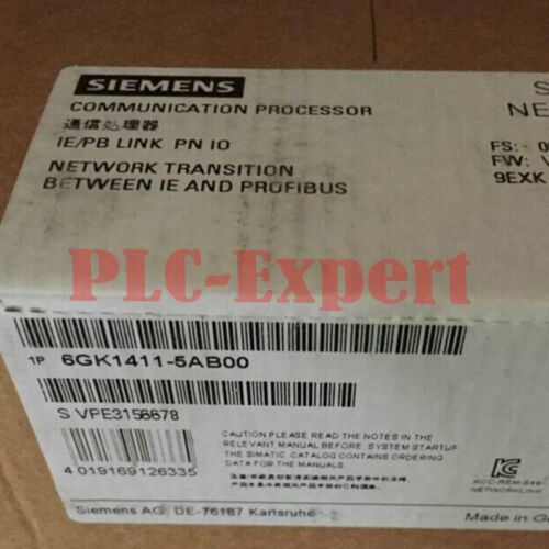 1PC New Siemens 6GK1411-5AB00 One year warranty 6GK14115AB00 Fast Delivery