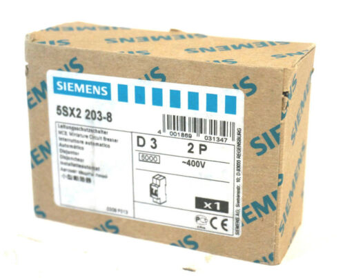 NEW SIEMENS 5SX2-203-8 CIRCUIT BREAKER 5SX22038