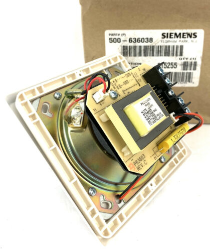SIEMENS SEF-MC-W SPEAKER STROBE P/N: 500-636038