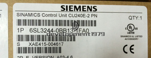 New Siemens 6SL3244-0BB13-1FA0 G120 control unit