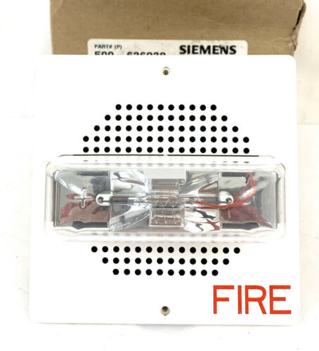 SIEMENS SEF-MC-W SPEAKER STROBE P/N: 500-636038