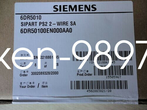 1PC Brand New Siemens positioner 6DR5010-0EN00-0AA0