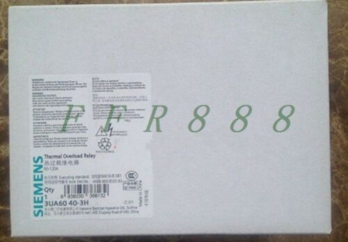 ONE NEW SIEMENS Thermal Overload Relay 3UA6040-3H 90-120A