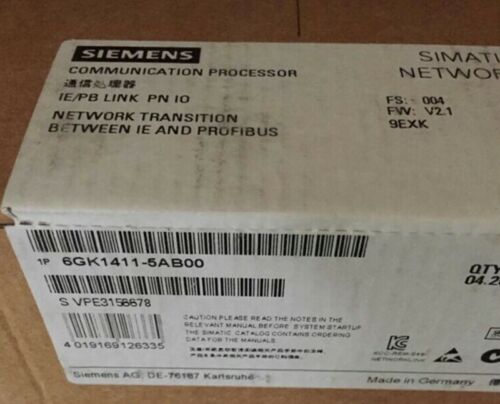 1PC New Siemens Communication Processor 6GK1411-5AB00 6GK1 411-5AB00