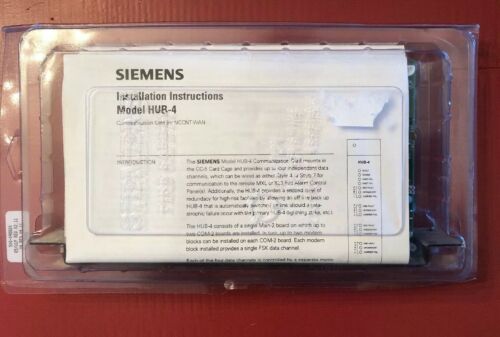 fire alarm Siemens Model HUB-4 NEW- 20% DISCOUNT!!