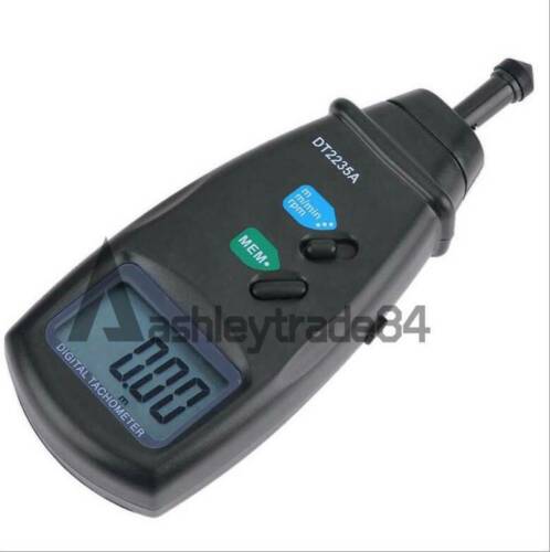New 1PC DT2235A Digital Contact Tachometer RPM Meter Surface Speed