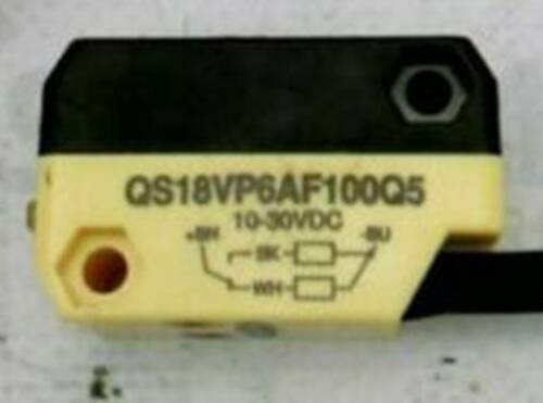1PC NEW IN BOX BANNER sensor QS18VP6AF100Q5 68326