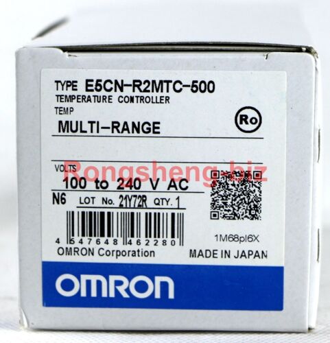 1PC New In Box Omron Controller E5CN-R2MTC-500 100-240V