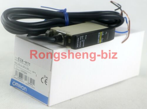 NEW OMRON E3X-H11 10-30VDC PhotoElectric Switch
