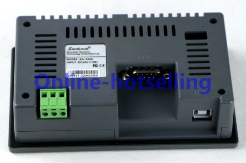 1PC New HMI Touch Screen 4.3 480*272 1 COM EA-043A with Cable&Software