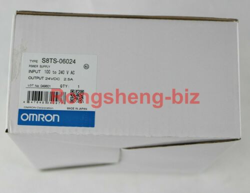 One New In Box OMRON S8TS-06024 S8TS06024 Switching Power Supply