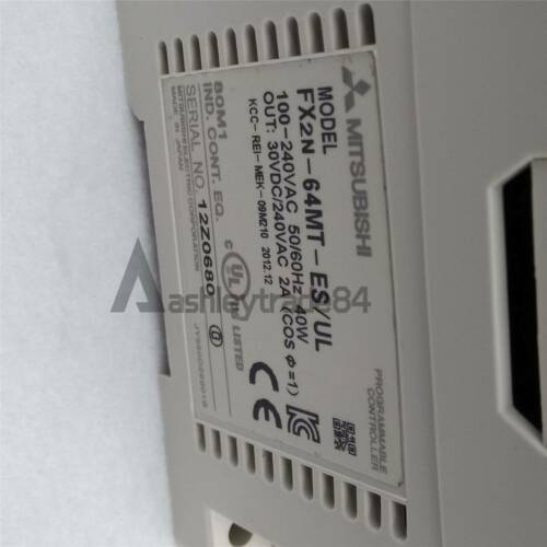 Mitsubishi PLC FX2N-64MT-ES/UL FX2N-64MT-ES/UL NEW in box