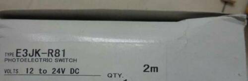 1PC New Omron Photoelectric switch E3JK-R81