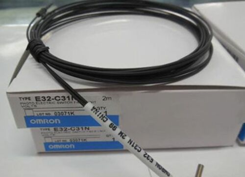1PC New Omron Photoelectric Switch Fiber Unit E32-C31N 2M