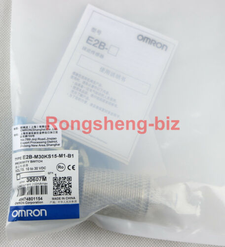 1PC New Omron Proximity Switch E2B-M30KS15-M1-B1