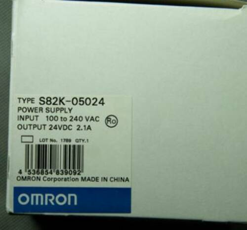 1PC NEW OMRON Switching Power Supply S82K-05024 24VDC