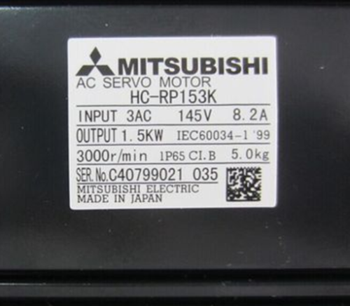 1PC NEW Mitsubishi servo motor HC-RP153K