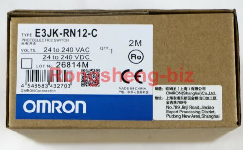 New Omron photoelectric switch E3JK-RN12-C E3JKRN12C