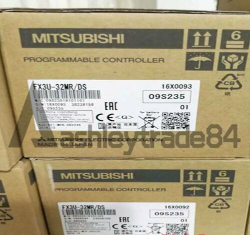 1PCS Mitsubishi PLC FX3U-32MR-DS 100-240VAC FX3U-32MR/DS New