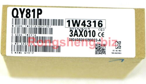One MITSUBISHI MELSEC-Q Series Output Module QY81P Original New in Box