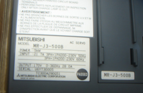 1PC NEW Mitsubishi Servo Drive MR-J3-500B