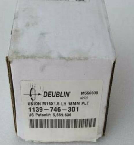 1PC NEW In Box DEUBLIN rotary joint 1139-746-301