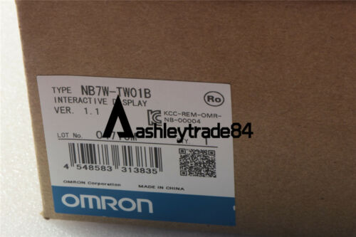 Omron HMI NB7W-TW01B NB7WTW01B PLC Controller New