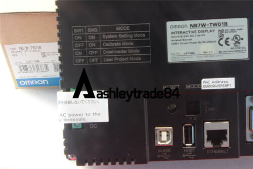 Omron HMI NB7W-TW01B NB7WTW01B PLC Controller New