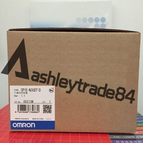 New In Box Omron PLC CPU Unit CP1E-N30DT1-D ( CP1EN30DT1D )