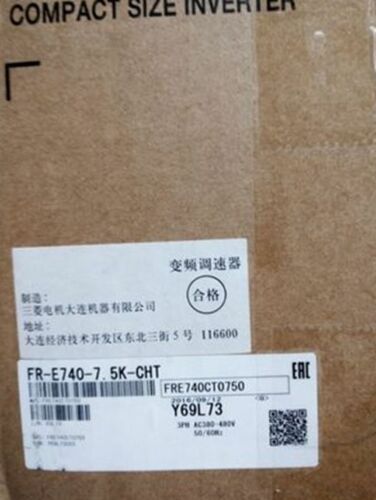 1PC NEW IN BOX Mitsubishi Frequency Converter FR-E740-7.5K-CHT 7.5KW 380V