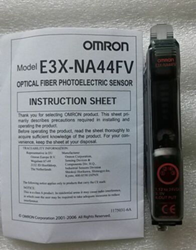 1PC Brand New OMRON Fiber Optic Amplifier E3X-NA44FV