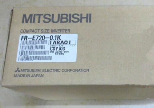 New 1PCS Mitsubishi Inverter FR-E720-0.1K 220V-0.1KW