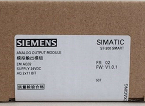 New Siemens S7-200SMART EM AQ02 6ES7 288-3AQ02-0AA0